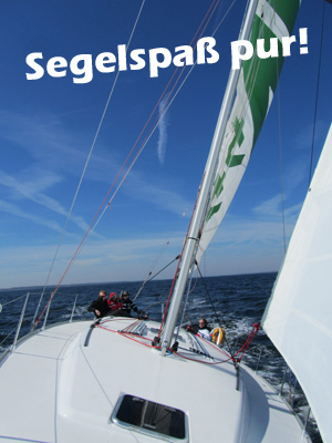 Segeln mit Freunden